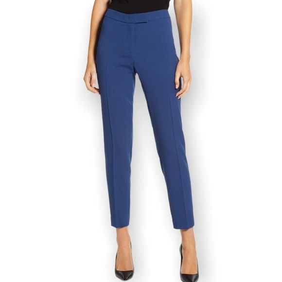 Anne Klein Bowie Straight-Leg Dress Pants, Spruce Size 16 - Picture 1 of 11